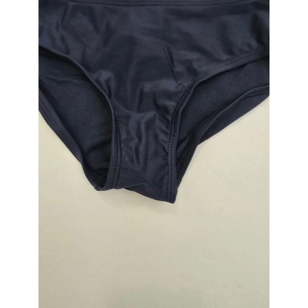 Art Class Girls Americana Stars and Stripes Bikini Navy Red White Size M 8 NWT